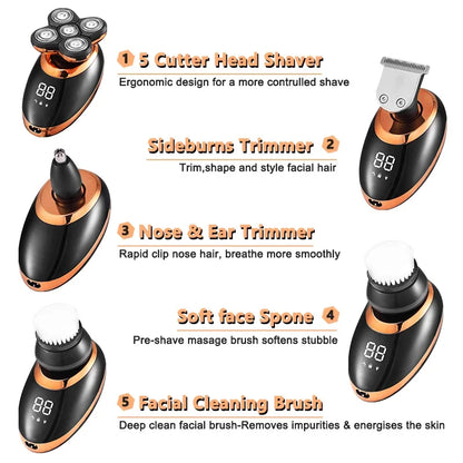 Ultimate 5-Blade Electric Shaver